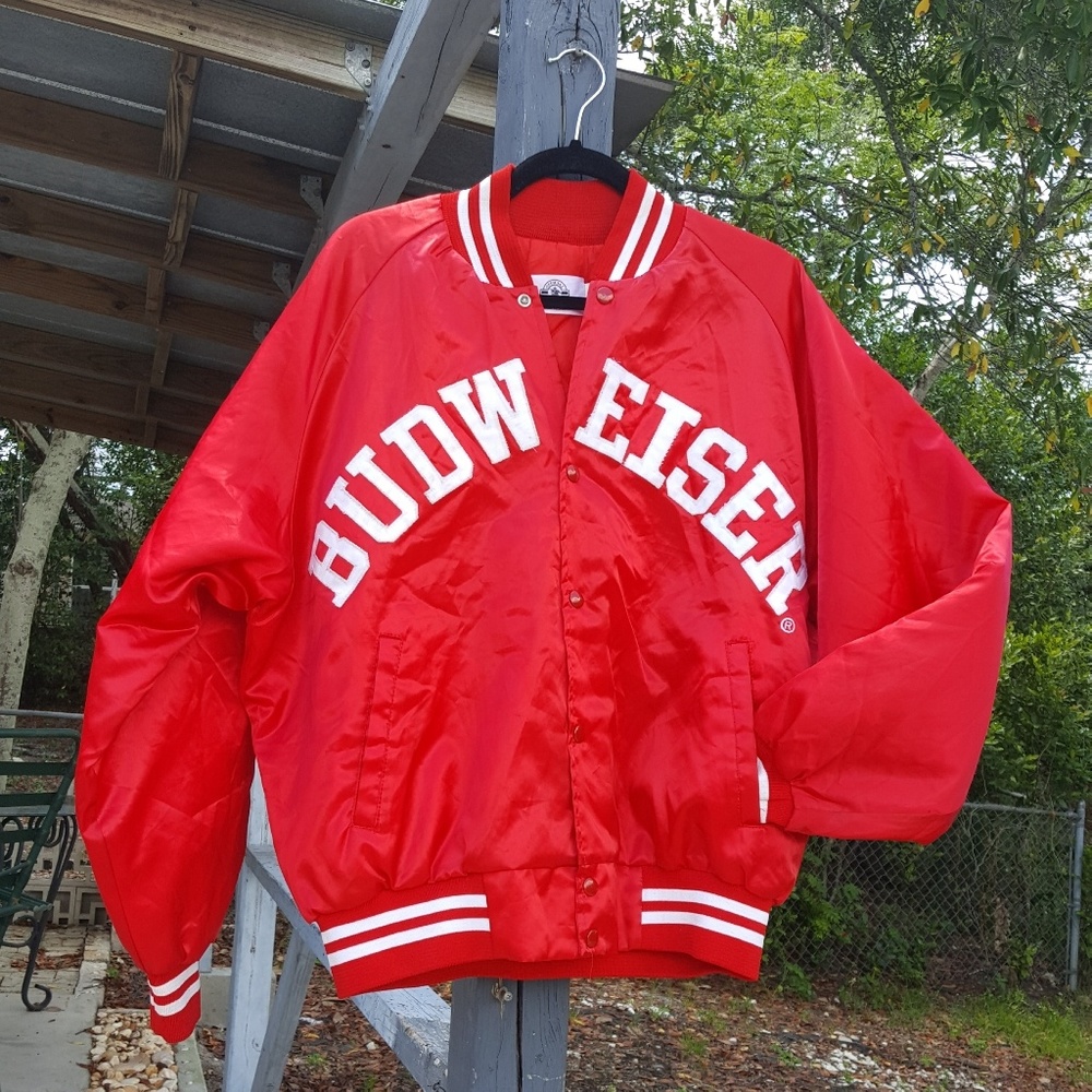 Rare/Vintage Budweiser Bomber Jacket